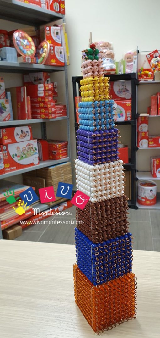 torre dei cubi - perle montessori