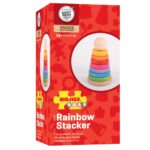 Torre impilata Arcobaleno in legno