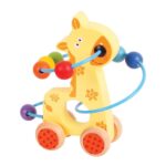 Giraffa da spingere con telaio di palline