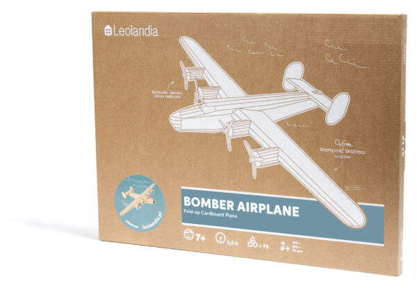Puzzle 3D Bomber Biplane Aereo