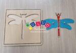 Incastri animali - Puzzle Libellula
