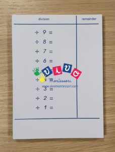 Libretti per la divisione