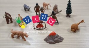 Miniature - Modello vita preistorica