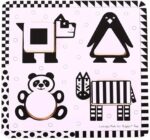 Puzzle Animali bianco e nero