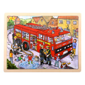 Puzzle Pompieri Autopompa antincendio