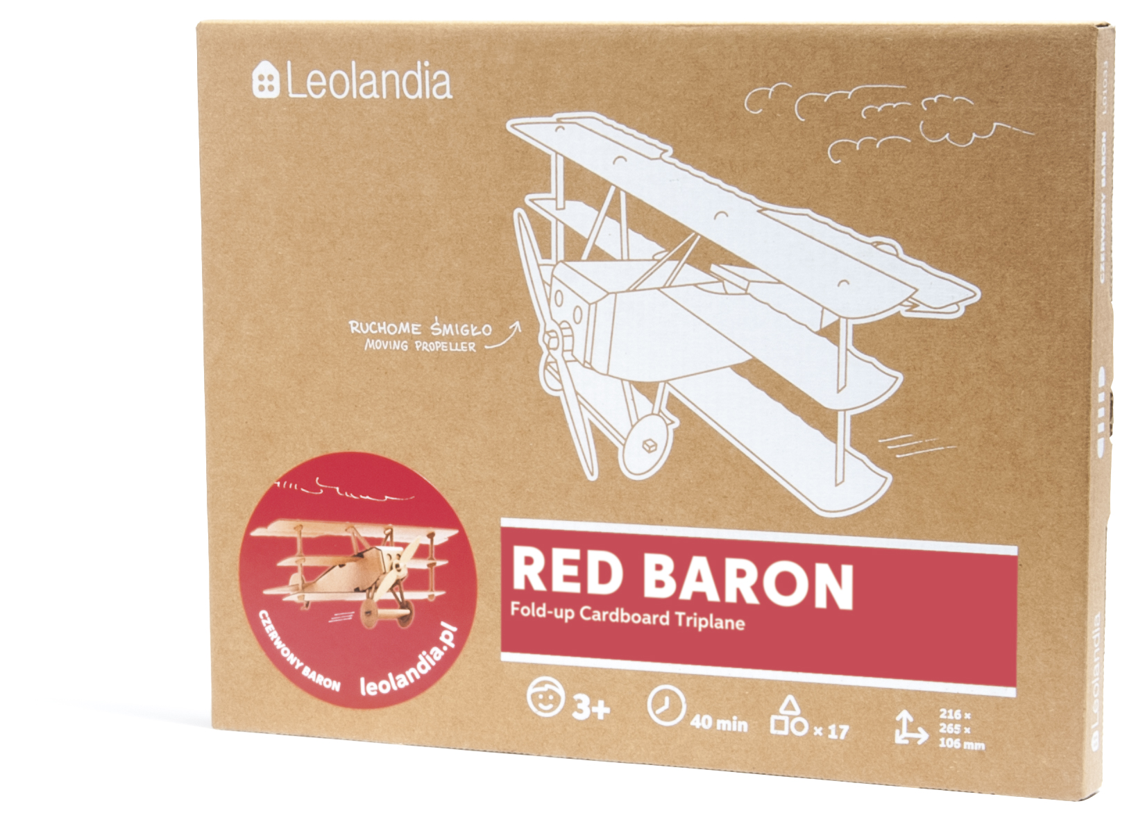 Puzzle 3D Red Baron Aereo
