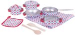 Set di pentole e Utensili da Cucina a Pois