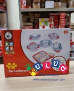 Set di pentole e Utensili da Cucina a Pois