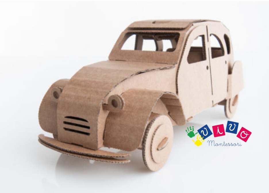 Puzzle 3D - Tin Snail Car