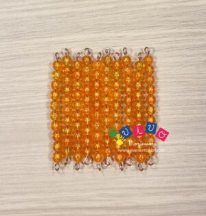 Bastonicini di Perle del 10 arancioni