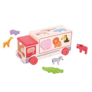 Camion Safari con Giochi a Incastro