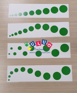 Carte di controllo per cilindri colorati