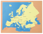 Cassettiera Europa