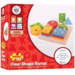 Gioco ad incastro 4 forme