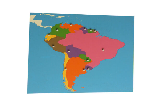 Incastro continenti America del Sud