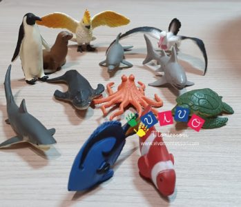 Miniature Animali dell'oceano