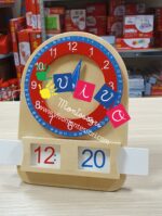 Orologio didattico con schede