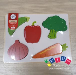 Puzzle verdura pezzi grossi