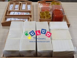 Set materiale perlato dorato – Sistema Decimale Completo