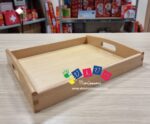 Vassoio piccolo per attività vita pratica Montessori