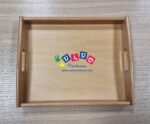 Vassoio piccolo per attività vita pratica Montessori