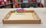 Vassoio piccolo per attività vita pratica Montessori