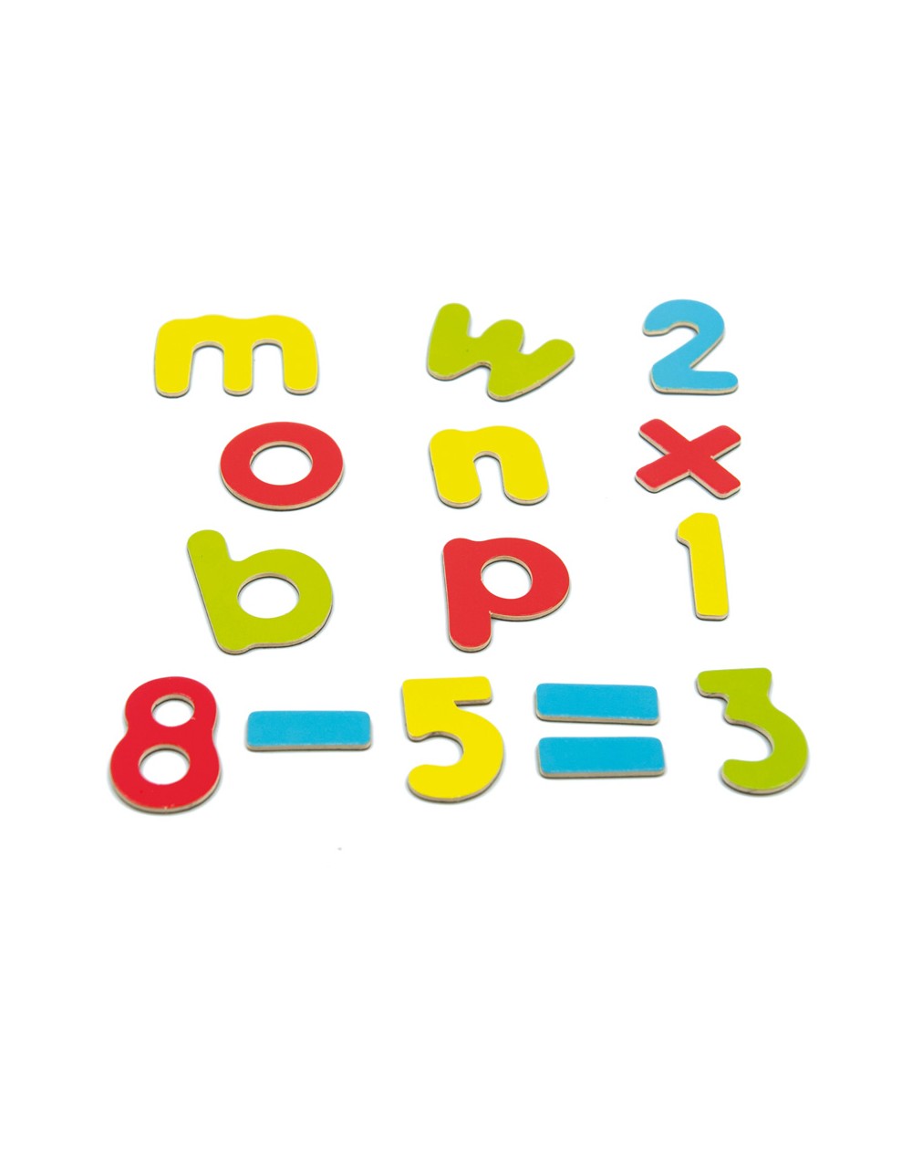 Lettere e numeri magnetici gioco educativo