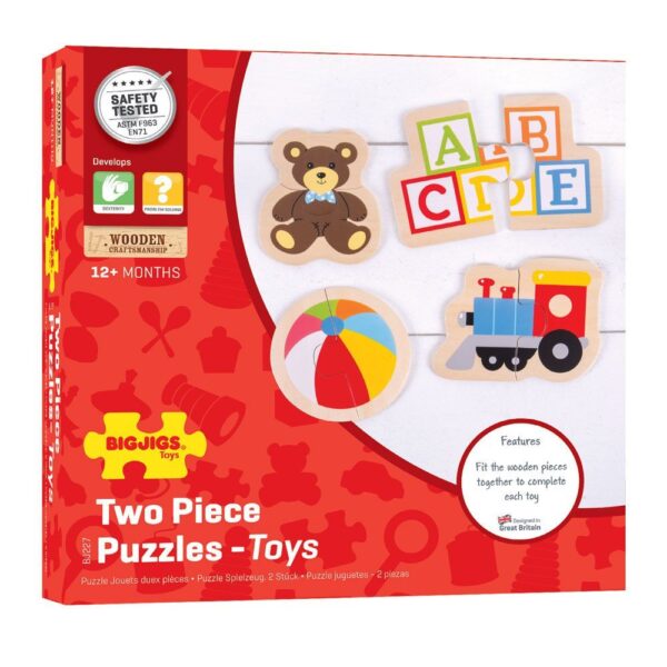 BJ227 PUZZLE GIOCATTOLI 2 PEZZI