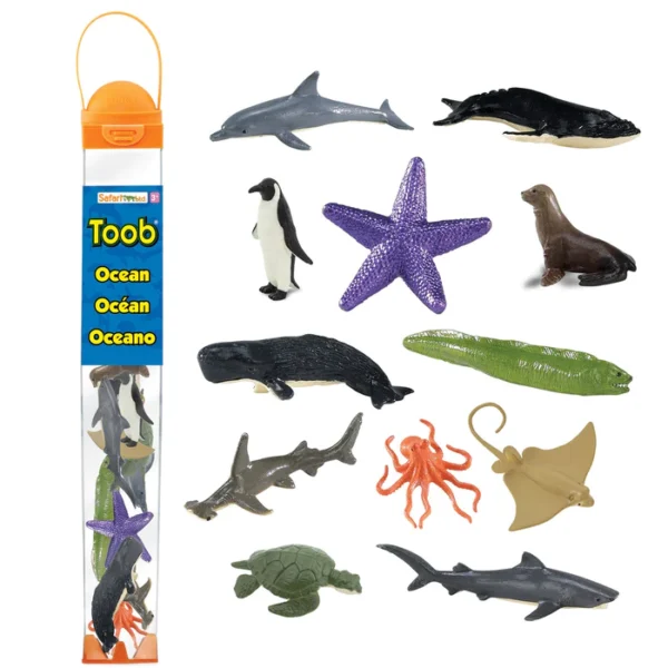 safari toobs miniature animali oceano