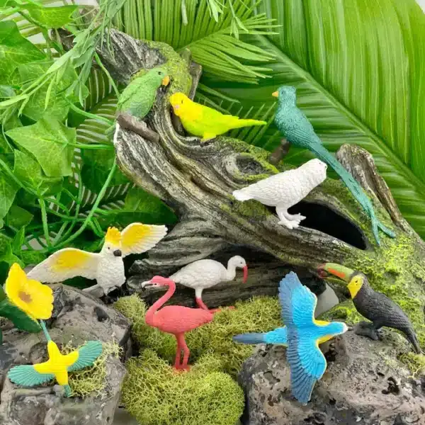 safari toobs miniature uccelli esotici45