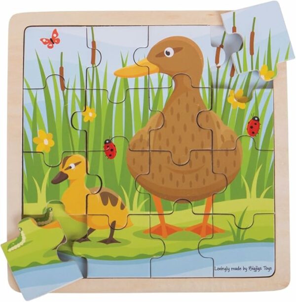 Puzzle Anatra e anatroccolo2